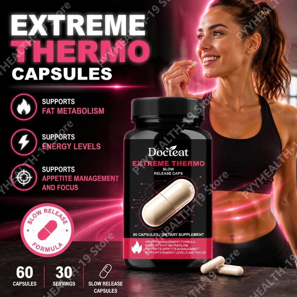 Green Tea Extract Fat - Docteat Extreme Thermo Slow Release Capsules