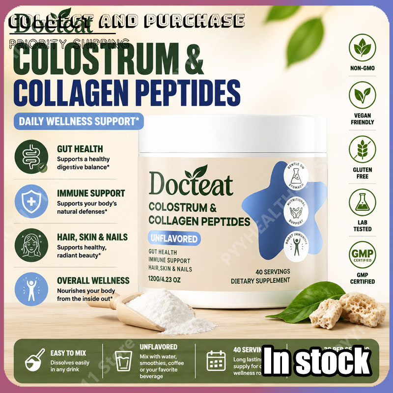Docteat Gut Health Nutrition P - đánh giá và giá Colostrum Bovine Powder