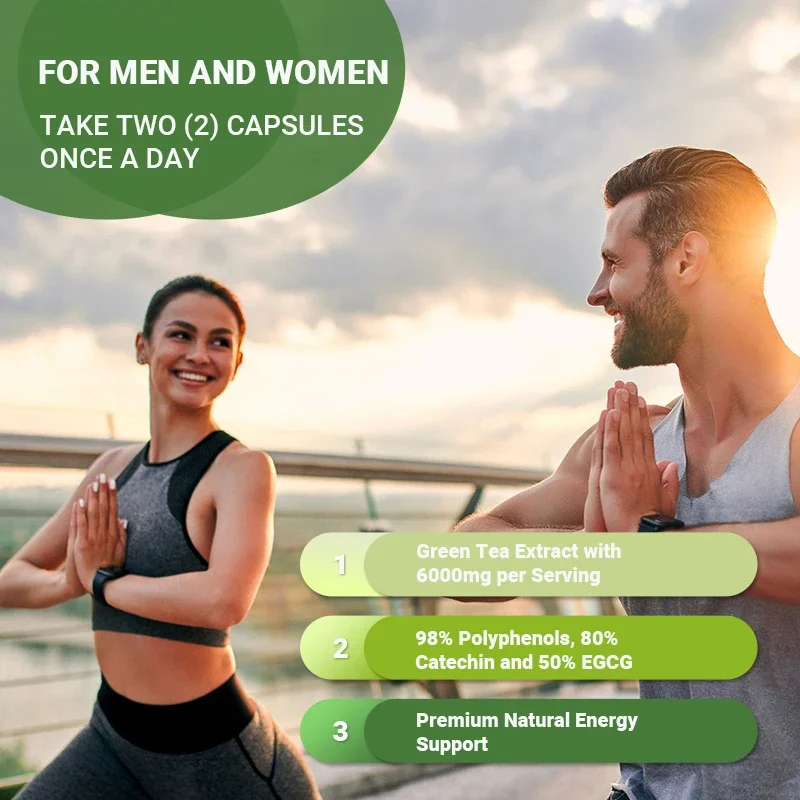 Green Tea Capsules - Belly Fat - đánh giá và giá Green Tea Extract Fat