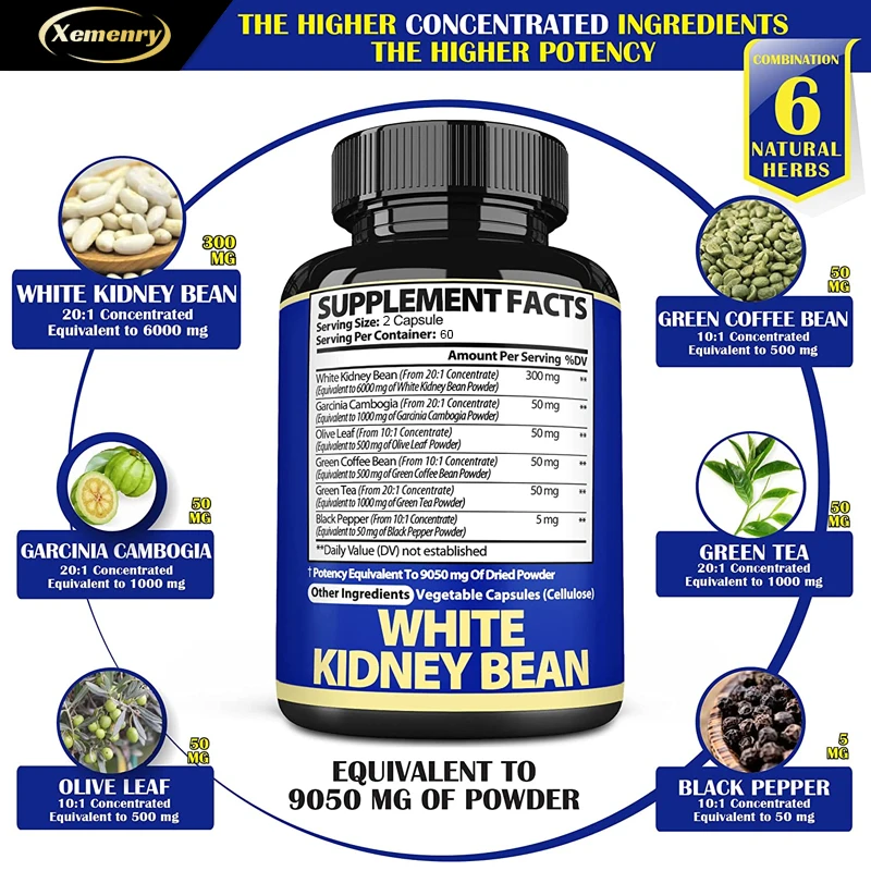Natural White Kidney Bean Extr - đánh giá và giá Green Tea Extract Fat