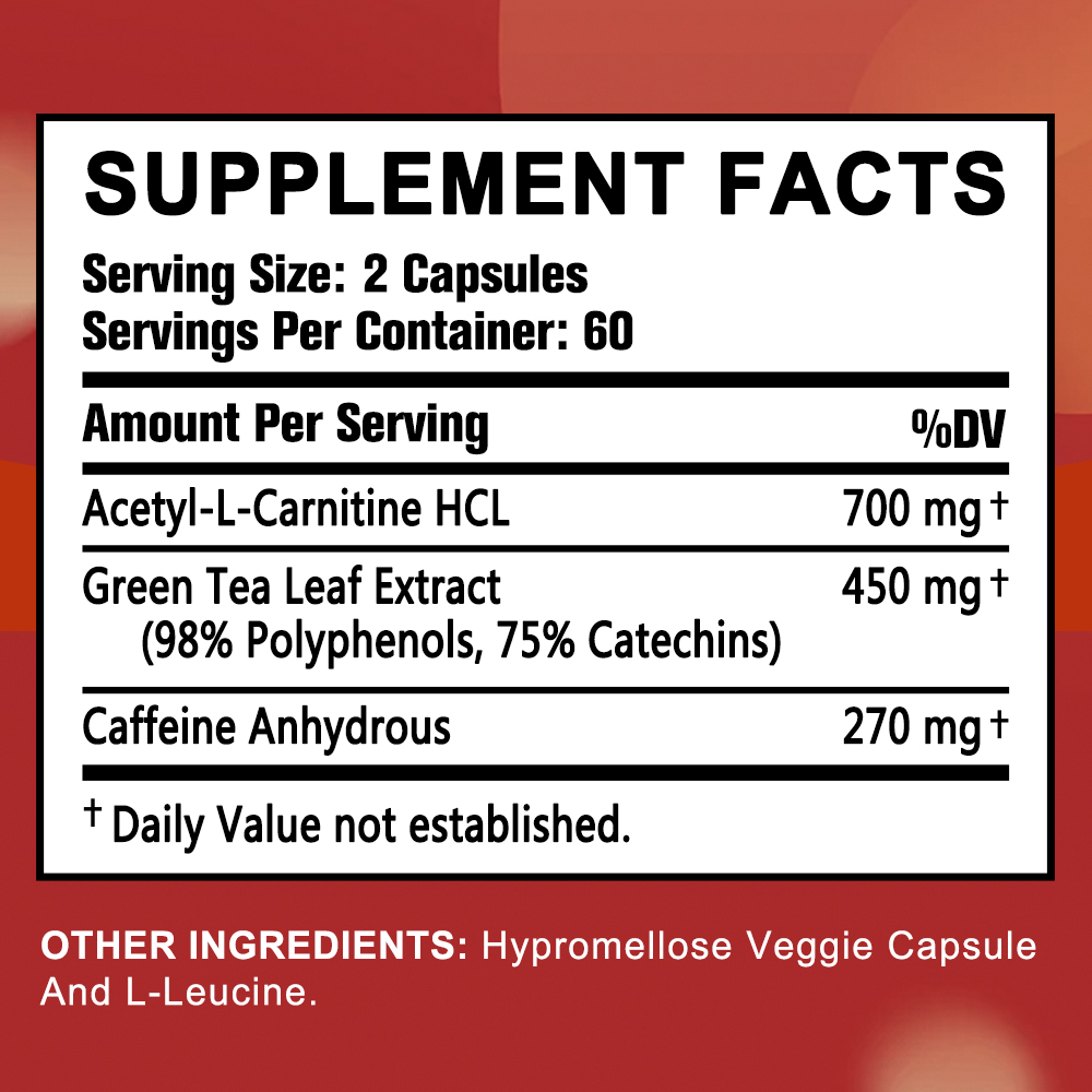 Acetyl-l-carnitine, Green Tea  - đánh giá và giá Green Tea Extract Fat