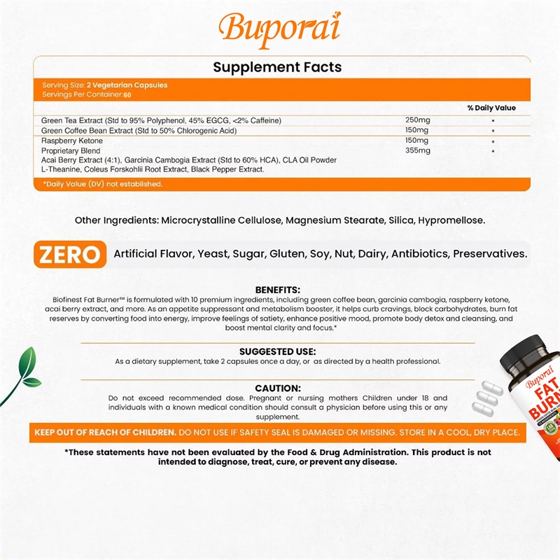 Fat Burner Supplement - Boosts - đánh giá và giá Green Tea Extract Fat